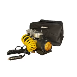 Compresor aire trabajo pesado 12V con maleta 10774